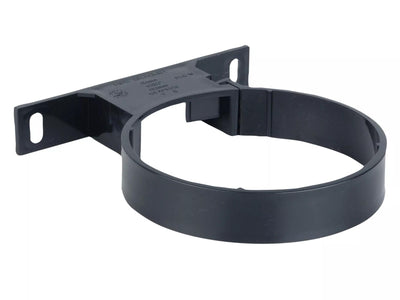 Osma Soil 160mm Pipe Bracket Black