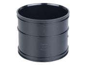Osma Soil 160mm (D/SW) Double Socket Black