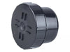 Osma Soil 160mm P/E Access Plug Black