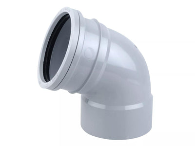 Osma Soil 160mm (S/SW) Offset Bend Top Grey