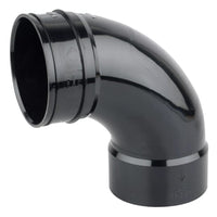 Osma Soil 160mm (D/SW) Bend 87.5° Black