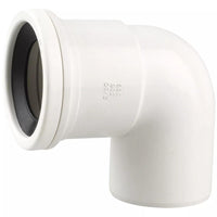 Osma Soil 110mm All-Fit 90° Spigot Bend 50mm