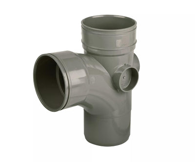 Osma PVC-U Branch 90° E (S/SW) 110x110x110mm