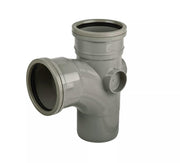 Osma PVC-U Branch 90° E S/S 110x110x110mm