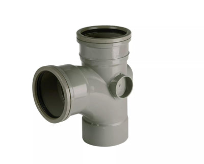 Osma PVC-U Branch 90° E (S/SW) 110x110x110mm