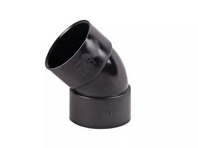 Osma PVC-C 40mm 45° Bend Black