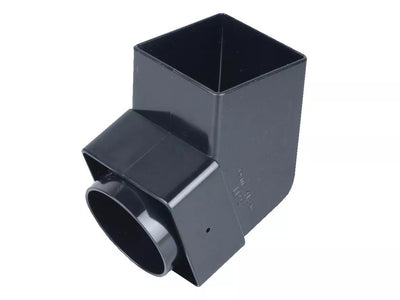 Osma Squareline Offset Bend Black 61mm
