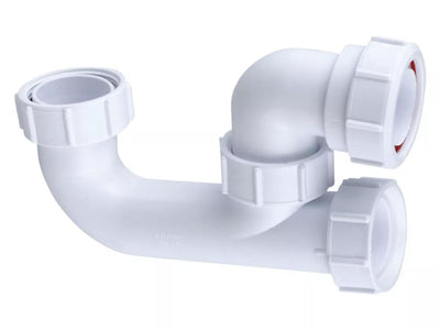 Osma V Joint 40mm Bath Trap 38mm Seal