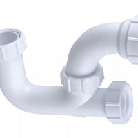 Osma V Joint 40mm Bath Trap 76mm Seal