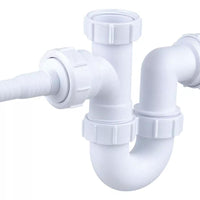 Osma V Joint 40mm Wash M/C Half Trap 76mm