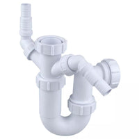Osma V Joint 40mm Adj Sink Trap 75mm