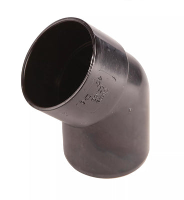 Osma Weld 32mm Bend 45 Male & Female Black