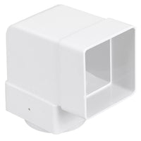 Osma Squareline Pipe Bend 87.5° White 61mm