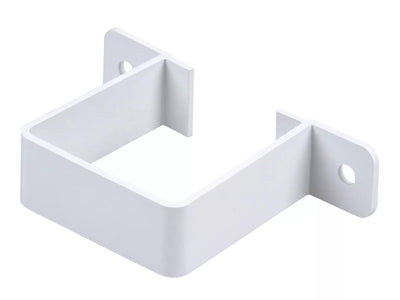 Osma Squareline Pipe Bracket White 61mm