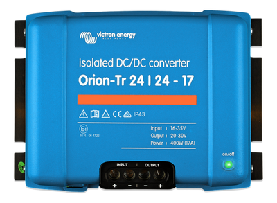 Orion-Tr 24/24-17A (400W) Isolated DC-DC converter