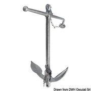 Admiralty anchor 5 kg