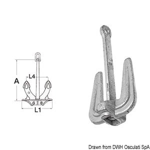 Hall anchor 8 kg