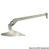 LEWMAR CQR galvanized steel anchor 27 kg