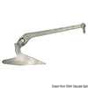 LEWMAR CQR galvanized steel anchor 11 kg