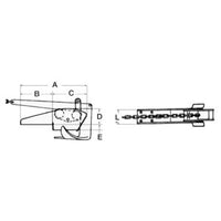 SS seesaw roller max 20 kg