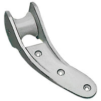 Angled alloy fairlead