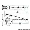 SS roller designd for Bruce/Trefoil max 20 kg