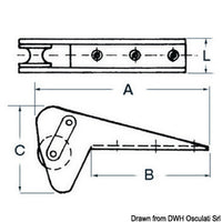 SS roller designd for Bruce/Trefoil max 20 kg