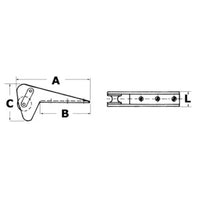 Bruce and Trefoil® anchor roller