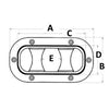 Hawsehole, roller version 248 x 148 mm