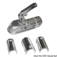 Round tow hook 35 to 50 cm max 1300 kg