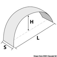 Moplen mudguard, 10" wheels