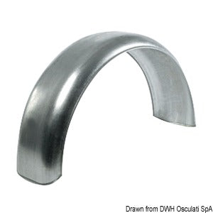 Galvanized iron mudguard, 13