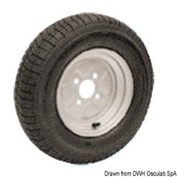 Pneumatic wheels f. high-speed trolleys 4.5/10"