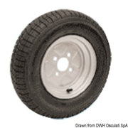 Pneumatic wheels f. high-speed trolleys 4.5/10"