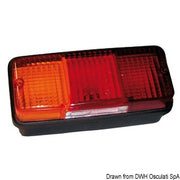 LEFT rear light 4 functions 3 bulbs
