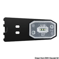 LED front white light w/bracket