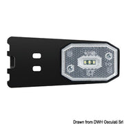 LED front white light w/bracket