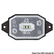 LED front white light w/bracket