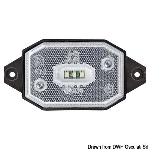 LED front white light w/bracket