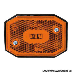 Side LED orange light