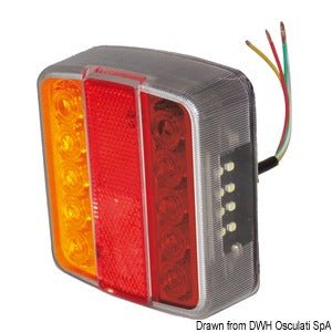 RIGHT/LEFT rear LED light, 4-light