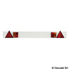 Rear plastic bar with lights