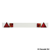 Rear plastic bar with lights