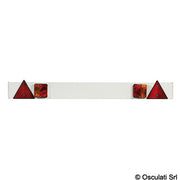 Rear plastic bar with lights