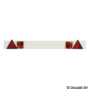 Rear plastic bar with lights