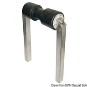 Large central roller 40 x 40 mm