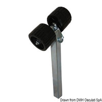 Side roller square pipe 40 mm