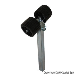 Side roller square pipe 40 mm
