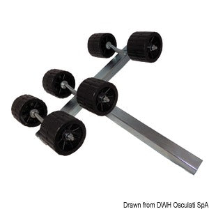 Swinging roller 40 mm 6-rollers
