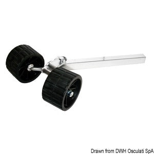 Swinging roller 2-roller raised 40 mm
